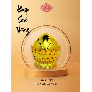 Bánh đậu xanh rồng vàng Minh Ngọc búp sen vàng 120g