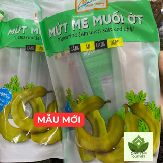 Mứt Me Giòn Muối Ớt Trái Lớn Minh Thông - Me Giòn Chua Cay Siêu Ngon - Gói 500gr Date Mới Nhất
