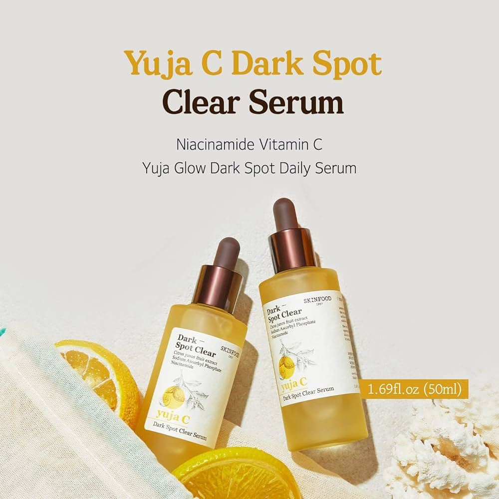 Tinh chất SKINFOOD Vitamin C với Yuja C Dark Spot Clear 50ml