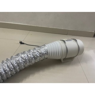 Côn thu ống bạc quạt thông gió