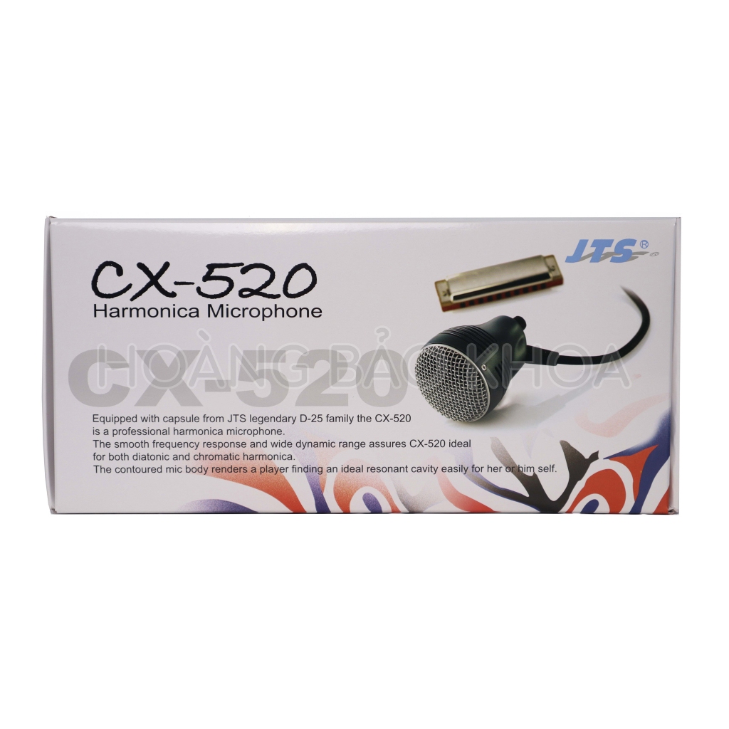 CX-520/MA-500 Microphone dynamic thu nhạc cụ JTS