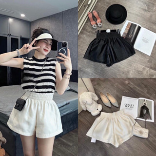 Quần Short Tafta Cạp Chun QC 3 Lớp Loại 1 Bigsize 40-80kg Quần Đùi Nữ Ống Rộng