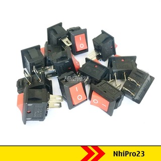 Set 5 Công tắc bập bênh 3A 250V KCD11-11 10x15MM