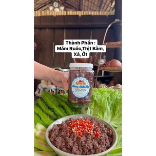 Mắm ruốc chưng thịt nhà làm