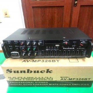 Amply karaoke amply bluetooth ampli Sunbuck 326BT hàng chính hãng công suất lớn