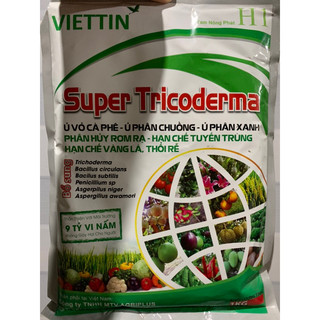 Men vi sinh nấm super trichoderma viettin dùng ủ phân và xử lý đất