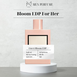 Nước hoa nữ Gucii Bloom chính hãng thương hiệu M-Perfume hương hoa cỏ Hoa thơm ngát, quyến rũ