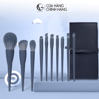 Bộ cọ trang điểm cá nhân GUVIET gồm 10 cọ kèm theo túi đựng với 7 màu sắc dễ dàng lựa chọn