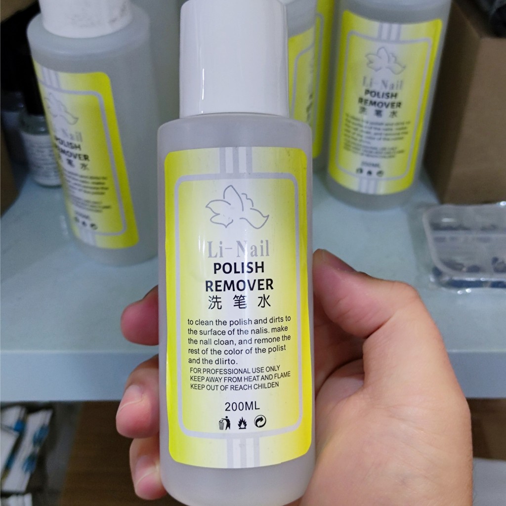 Nước rửa cọ Li-nail chai 200ml