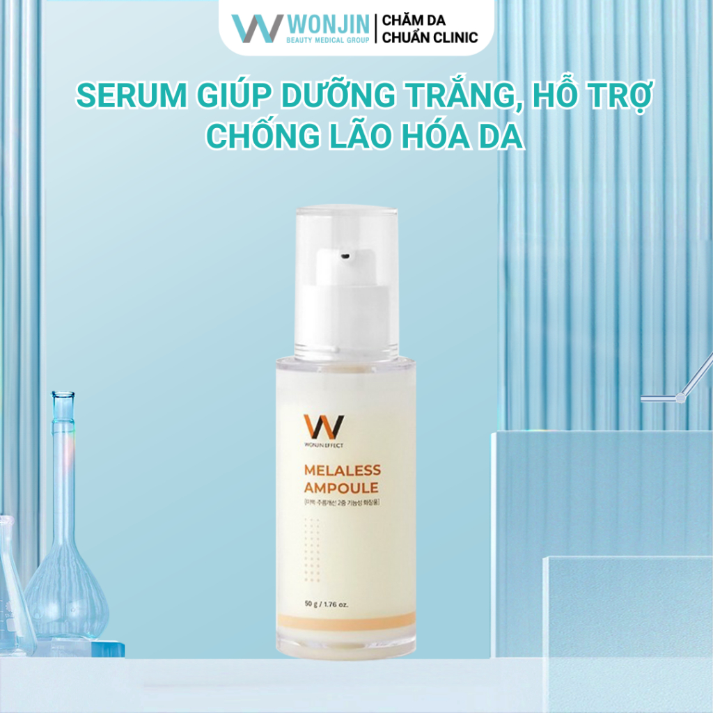 Serum Trắng Da, Chống Lão Hóa WonJin Melaless 50ml