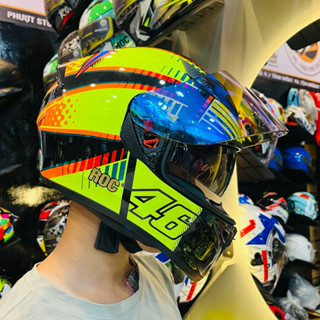 Mũ Bảo Hiểm Fullface Roc 05 - 2 Kính Chính Hãng.