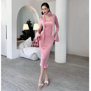 AURORA VELVET- Đầm nhung thun co giãn- THIẾT KẾ BỞI IAMCOCO.OFFICIAL