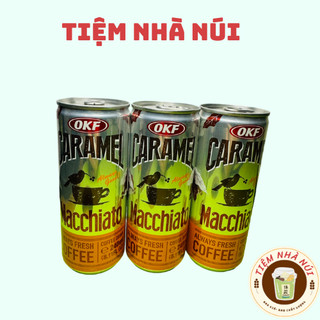 Cà phê caramel macchiato OKF , nhập khẩu Hàn Quốc, 240ml