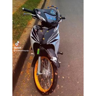 Tem wave cánh chim repsol 110cc - giá 1 bộ 905459