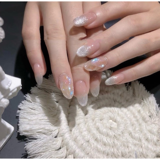 Nail box thiết kế thạch omber mix dá dây bi - a135