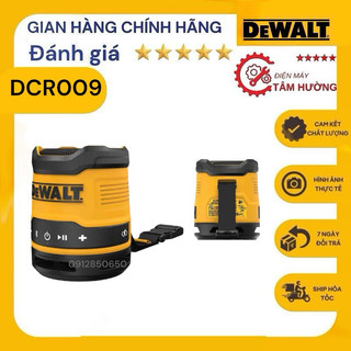 Loa sạc mini bluetooth dewalt dcr009