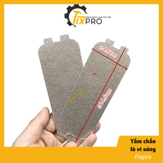 Tấm chắn lò vi sóng 14.6x4.6cm cắt sẵn, Tấm Amiang chịu nhiệt chắn sóng cho lò vi sóng Sharp, Toshiba, Electrolux,..