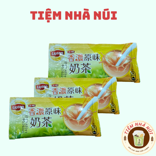 Trà sữa Lipton Đài Loan gói 20gr tiện lợi