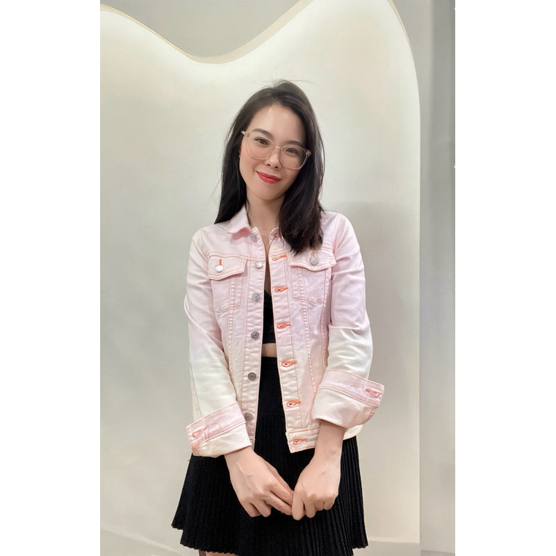 Áo khoác jean nữ