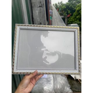 Khung ảnh A4 có viền kẻ, khung trang trí tiệc cưới, treo tường, để bàn - Decor Nhà Xinh