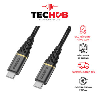 Dây cáp sạc nhanh Otterbox Fast Charge Premium C-C 2M - Hàng Chính Hãng