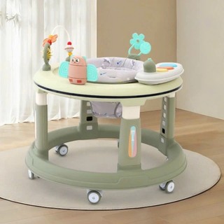 Xe tròn tập đi cho bé, xe tập đi cao cấp có nhạc Babibo kids