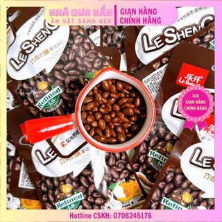 Socola bọc hạt hướng dương JixiangGuo Hongkong gói 11gam