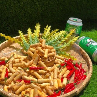 Snack chả giò nhân tôm Lucky star 50g