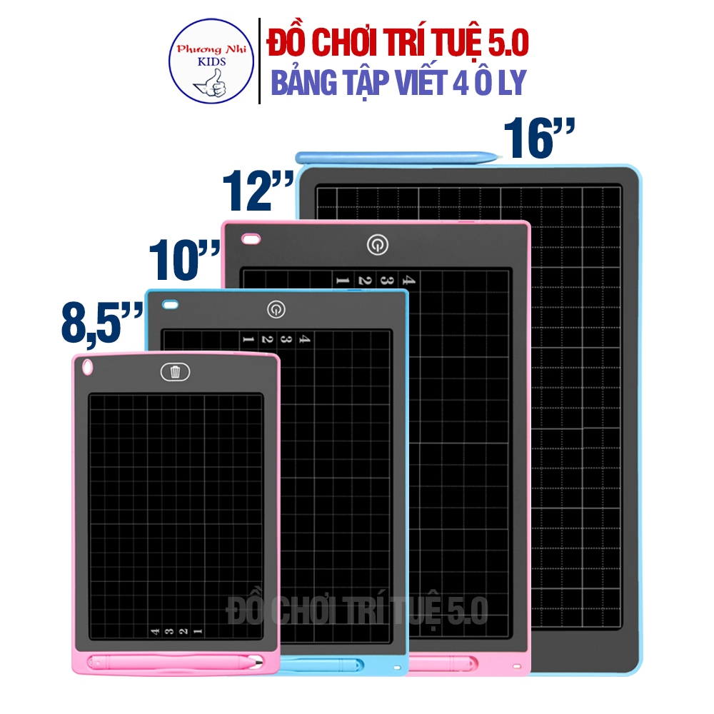 Bảng Viết tự xóa LCD, Bảng Vẽ Điện Tử Thông Minh Tự Động Xóa Thúc Đẩy Tư Duy Sáng Tạo Cho Bé