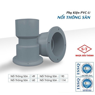 Nối thông sàn, thông tầng chính hãng, hàng đẹp Nhựa Siêu Thành