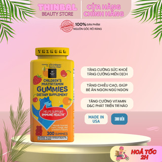 Kẹo Dẻo Bổ Sung Vitamin Cho Bé Member’s Mark Children’s MultiVitamin Gummies 300 Viên