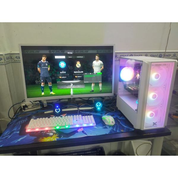 Bộ .máy 5tr5 kèm màn hình 32in trắng cong  chơi  mượt Gta5, pubg pc , naraka | BigBuy360 - bigbuy360.vn