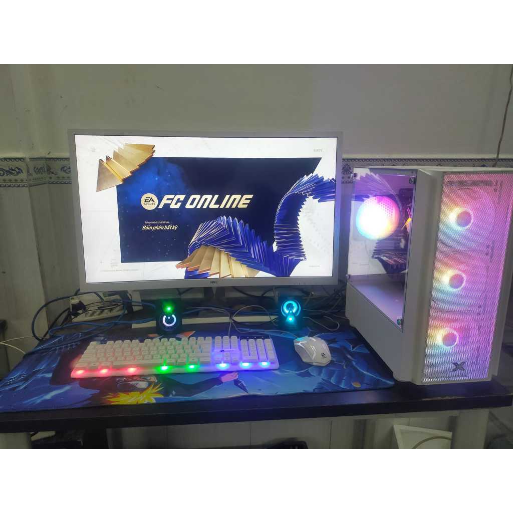 Bộ .máy 5tr5 kèm màn hình 32in trắng cong  chơi  mượt Gta5, pubg pc , naraka | BigBuy360 - bigbuy360.vn