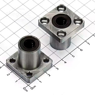 Vòng bi mặt bích vuông lmk10uu vòng bi mặt vuông lỗ trục 10mm, đường kính ngoài 19mm, dài 29mm//28