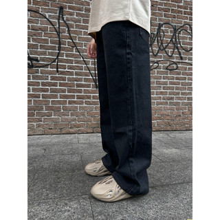 Quần RAW DENIM WIDE PANTS / BLACK