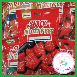 Bán sỉ Snack Bít tết Ý BBQ Thiên Long bịch 10 gói 55g bít tết đậm đà, cực ngon cực đã, đồ ăn vặt cổng trường hot nhất