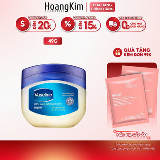 Sáp dưỡng ẩm dưỡng môi Vaseline Pure Petroleum Jelly 49g 100% Pure Petroleum Jelly Original Skin Protectant