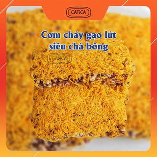 Cơm gạo lứt siêu chà bông túi 250g - Cơm cháy gạo lứt chà bông