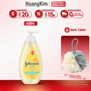 Sữa tắm gội toàn thân cho bé johnson's baby top-to-toe baby bath 500ml
