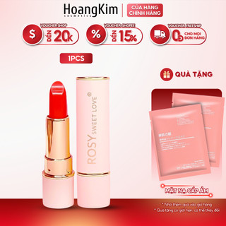 Son sáp Rosy Sweet Love son sáp lì, son thỏi nhung lì Rosy Matte Lipstick 4g