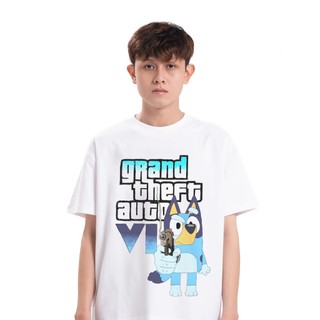 Áo thun GTA 6 mặc phong cách trẻ trung năng động, nam nữ mặc form cực đẹp