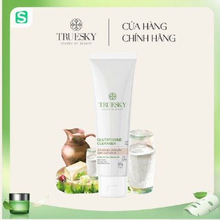  Sữa rửa mặt sáng da và dưỡng ẩm Truesky Glutathione Cleanser chiết xuất sữa dê 50g 