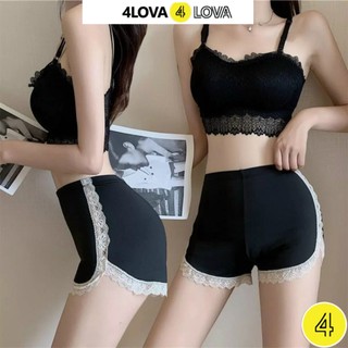 Quần short mặc nhà nữ 4LOVA quần đùi bảo hộ mặc váy thoáng mát đẹp quyến rũ EVA0132