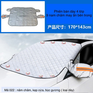 Bạt phủ kính lái ô tô, bạt che nắng ô tô, tấm phủ chống nắng kính lái oto