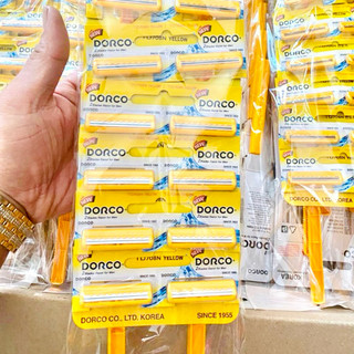 Dao cao râu du lịch lưỡi kép Dorco
