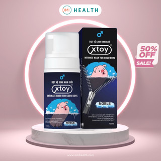Bọt vệ sinh nam giới XTOY Dung dịch tạo bọt cao cấp 100ml - Omi Health