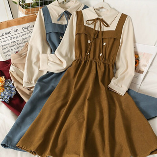[A43] Váy đầm nữ phong cách nhẹ nhàng retro nữ sinh