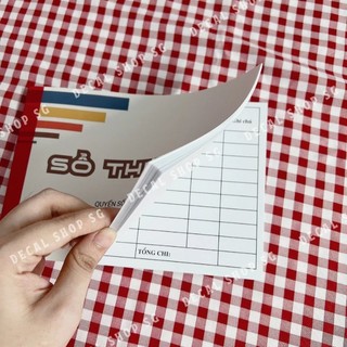 SỔ THU CHI