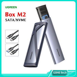 Box SSD M2 NVME SATA UGREEN Type C | Chuyển M.2 to USB làm ổ cứng di động