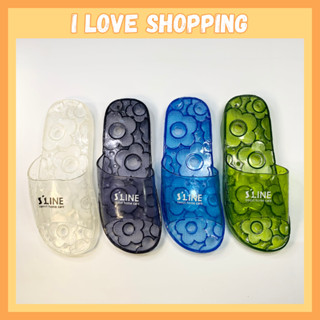 Dép nhựa hoa lỗ SLINE đi trong nhà tắm phong cách Hàn Quốc, siêu bền chống trơn